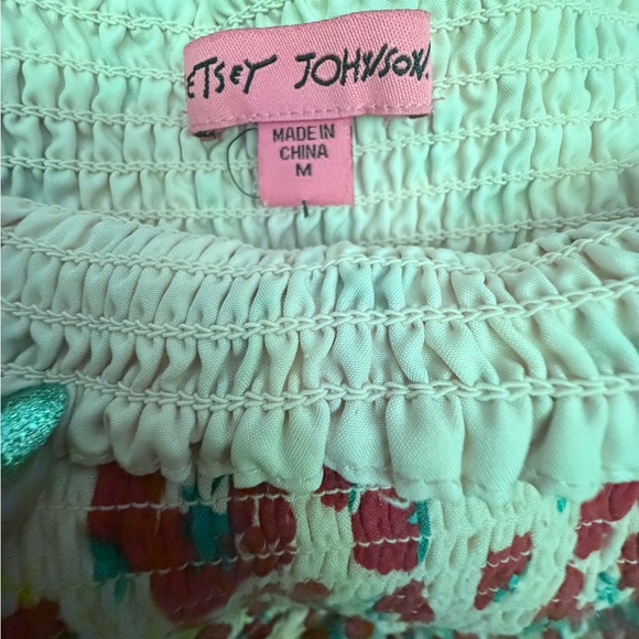 Betsey Johnson Strapless Dress with Strawberry Print - Picture 4 of 4